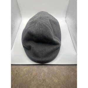 Cremeux Collection L/XL Gray Wool Blend Newsboy Cap